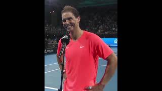 Humble Nadal Post Match Interview | Adelaine 2021