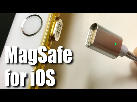 Add MagSafe to your phone with the TecSnake Detachable Magnetic Lightning Charging Cable