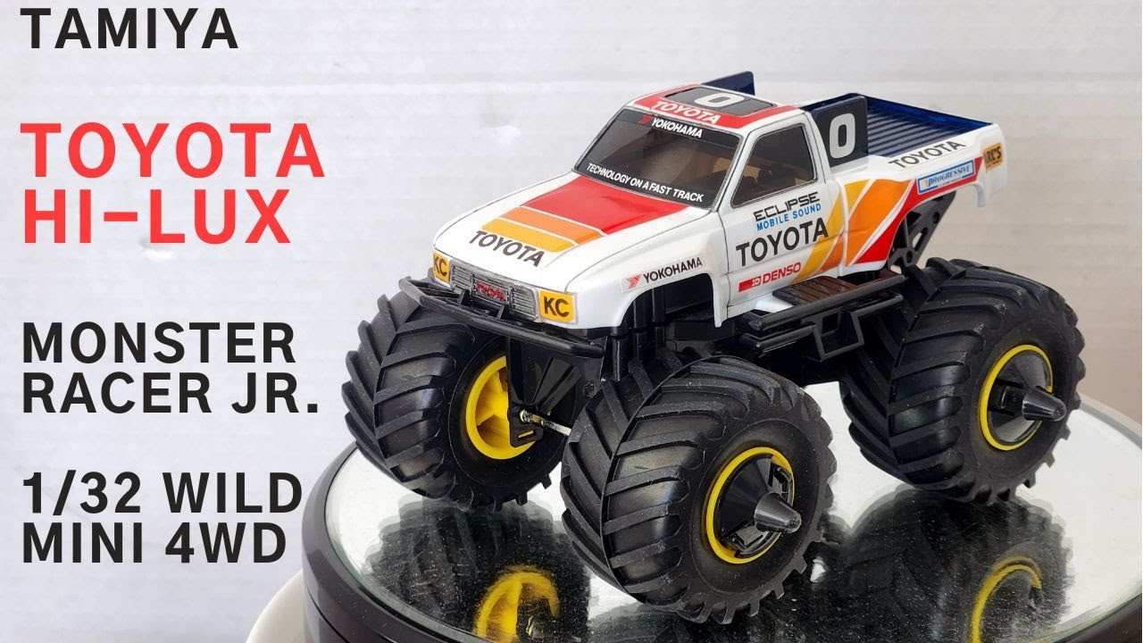 Tamiya Toyota Hi Lux Monster Racer Jr. 1/32 Wild Mini 4WD Series No.09 토요타 하이룩스 몬스터 레이서 쥬니어 키트