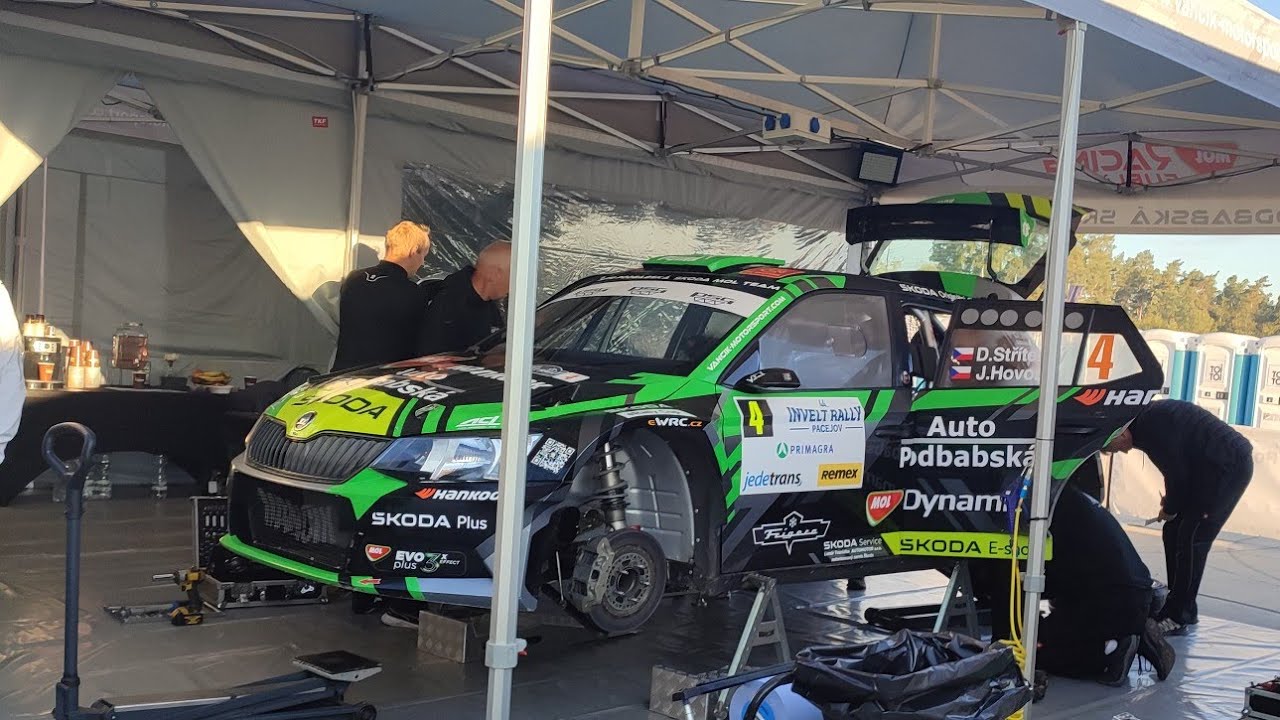 44. Invelt Rally Pačejov 2023 Sunday service zone