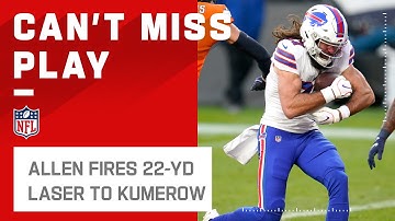 Josh Allen Shows Off Winter Soldier Arm on TD Dart