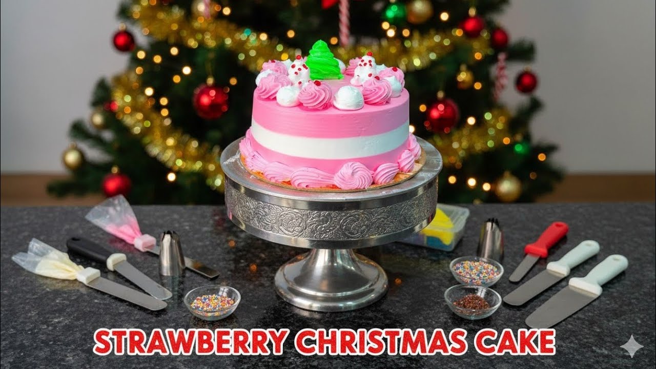 Strawberry New design cake ? Straberry new design cake kase banana sikhe ? #viralvideo 