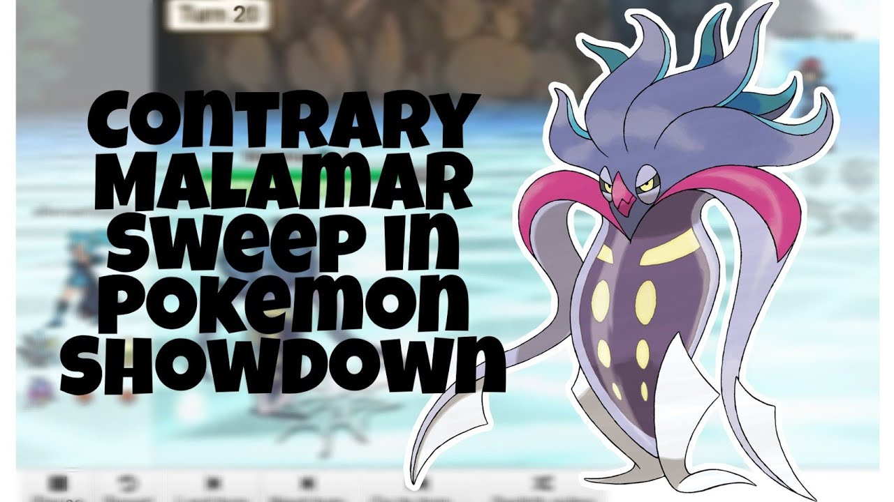 How to get a Malamar sweep in Pokemon Showdown Random Battle - YouTube