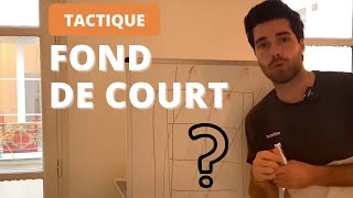 Comment être imbattable TACTIQUEMENT en fond de court