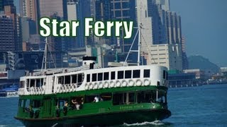 ... there are many ways to get around hong kong. this is the star
fer...
