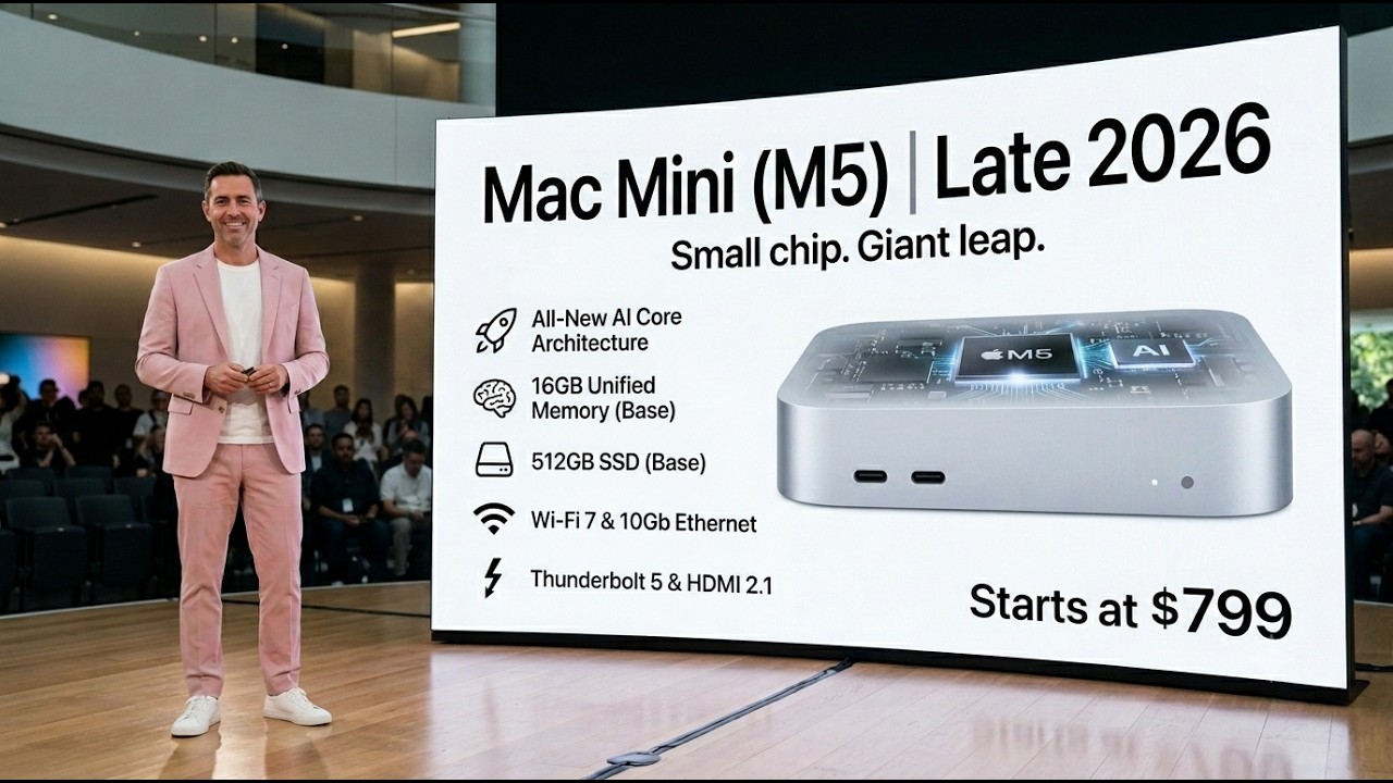 M5 Mac Mini (2026) - Apple's Secret AI Monster Shocking the Tech
