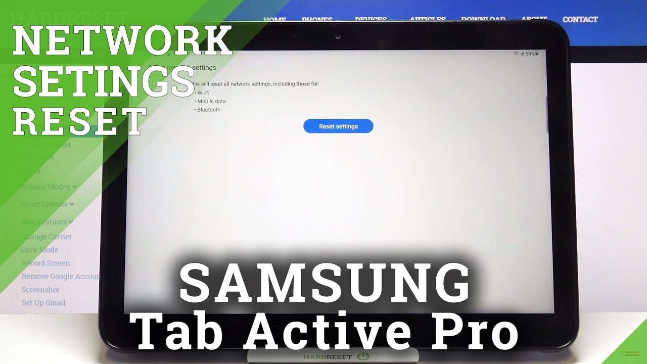 Samsung Galaxy Tab A7 Hard Reset