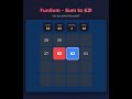 Fun Sum to 63! #riddle #game #puzzle #braingames #brainteaser