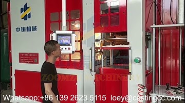 Automatic green sand casting molding machine-zoomzu
