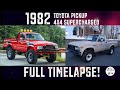 Supercharged 1982 Toyota Pickup Restoration : FULL TIMELAPSE!