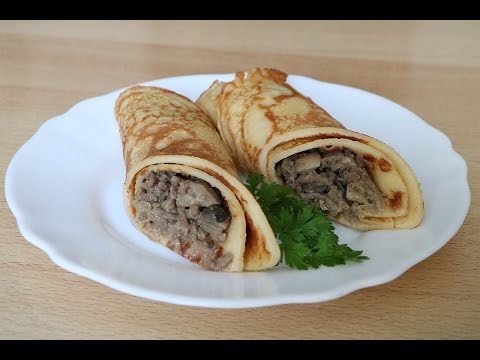 Ruokaisa pannukakku. 