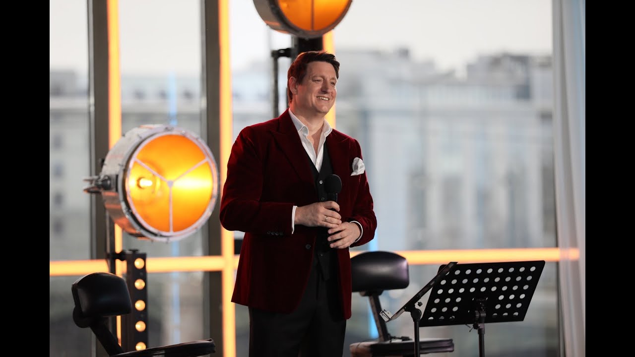 Итало-аргентинский тенор Карлос Д' Онофрио в ТВ-программе "В ритме Петербурга" 4 апреля 2025 года