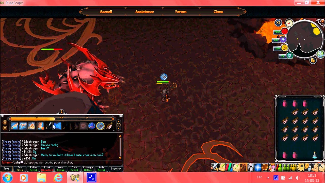 runescape fire cape guide - YouTube