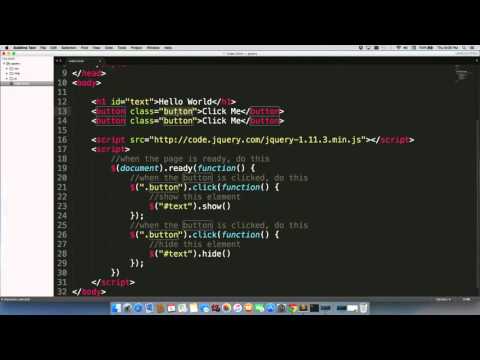 jQuery hiding and showing elements