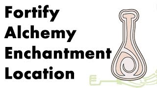 Skyrim How to get the Fortify Alchemy Enchantment
