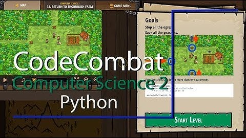 CodeCombat Level 33 Python Computer Science 2 Tutorial with Answers