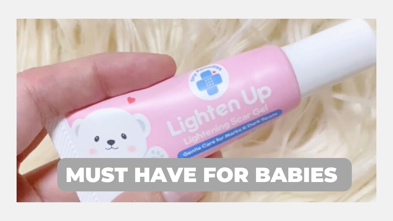 Review Tinybuds Lighten up Scar Gel For Babies YouTube