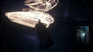 Batman Arkham Knight Scan the Cobra Drone to Locate its weak points