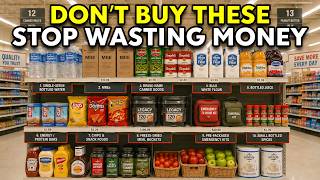 14 Grocery Items Smart Preppers Never Waste Money On