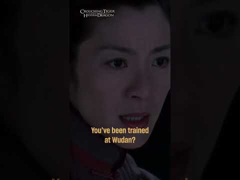 Crouching Tiger Hidden Dragon - Trained By Wudan (Michelle Yeoh, Zhang Ziyi #shorts #short )