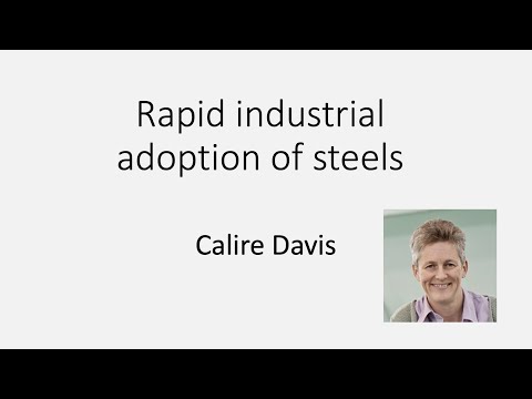 Rapid industrial adoption of new steels