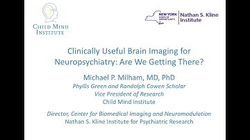 CMN Multimodal Neuroimaging Workshop 2019 – Michael Milham