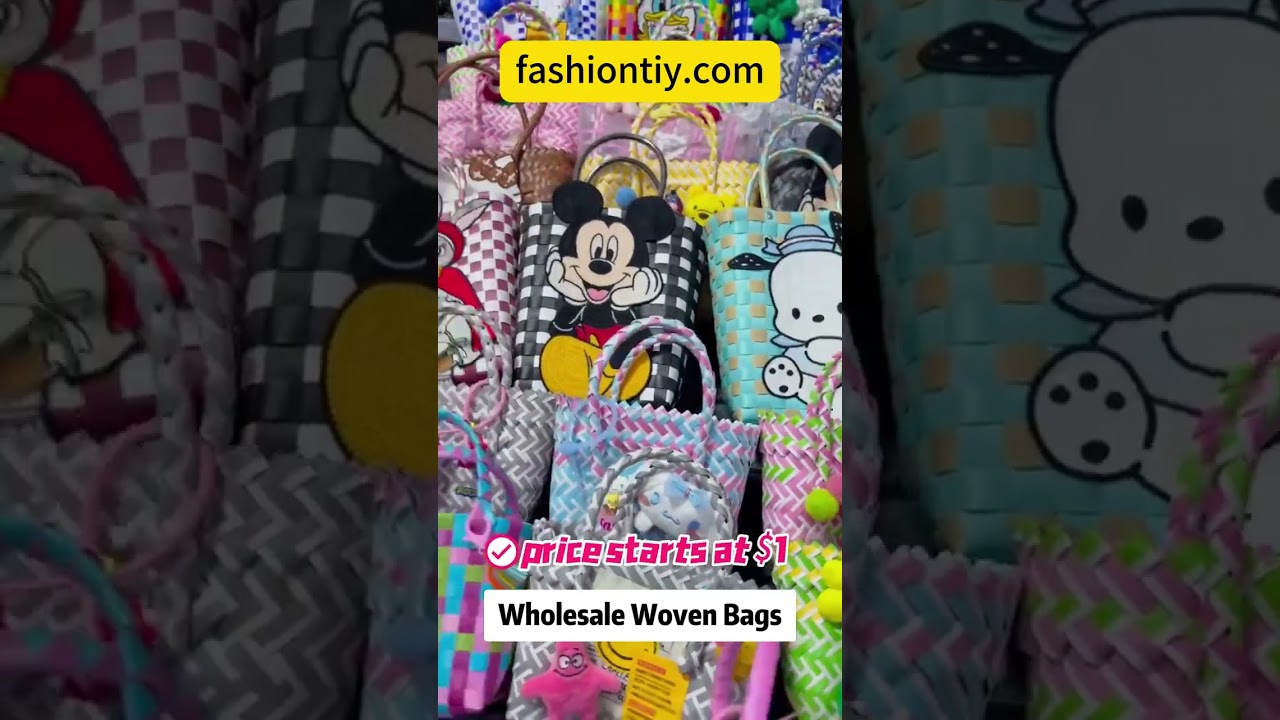 How to Choose the Best 70% Cheap Wholesale Woven Bags for Your Store Inventory in USA 2024