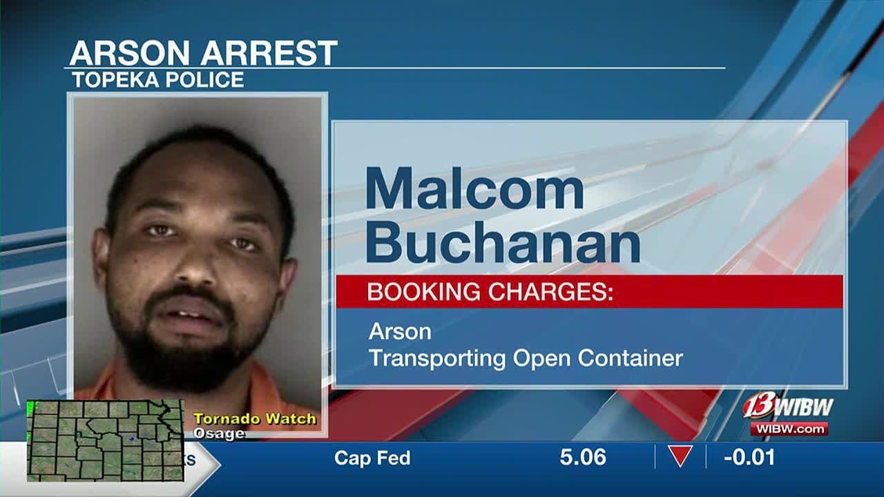 Man arrested in arson incident at Robinson Middle School in Topeka ...