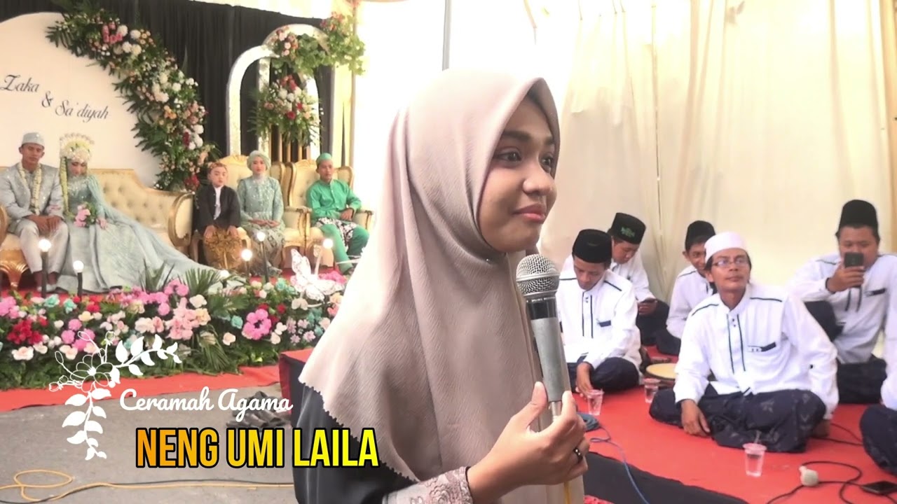 PENGAJIAN NENG UMI LAILA DI LAMONGAN(Pernikahan mas ruri&mba maya)