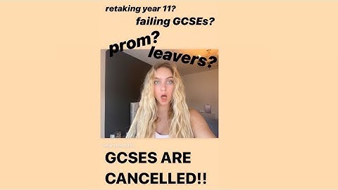 GCSES ARE CANCELLED!(what you need to know)