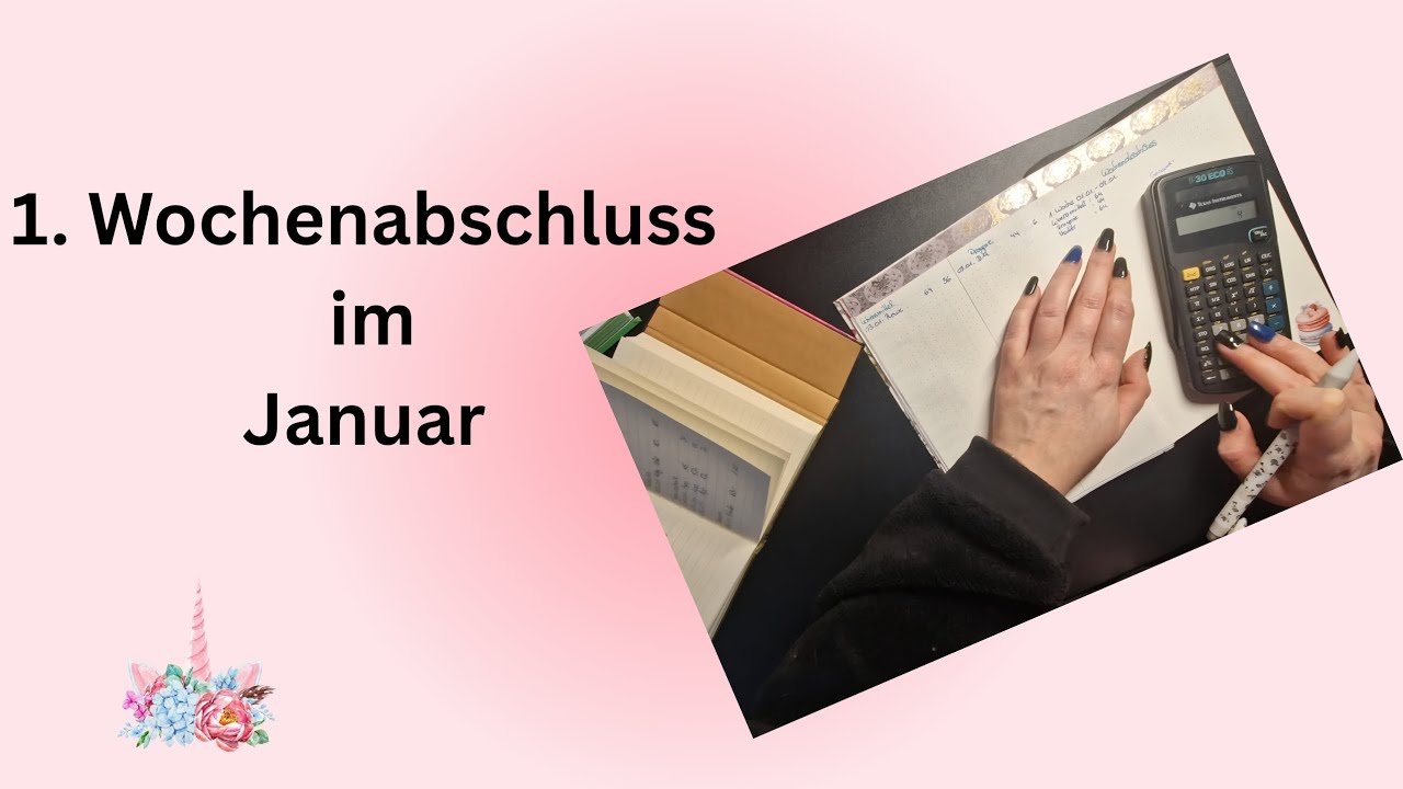 1. Wochenabschluss im Januar ❄️🫶💕