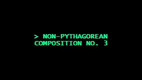 The Apples in stereo - Non-Pythagorean Composition No. 3