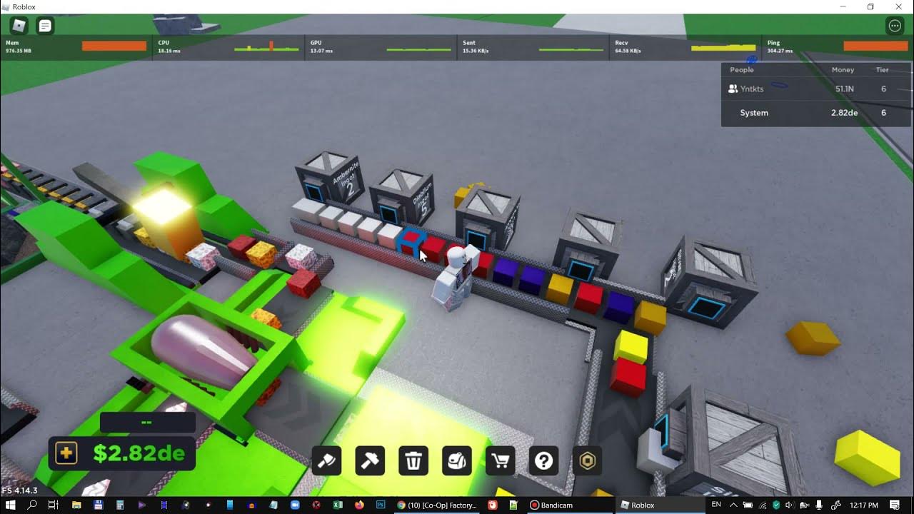 Симулятор перчаток в роблокс. Factory Simulator.