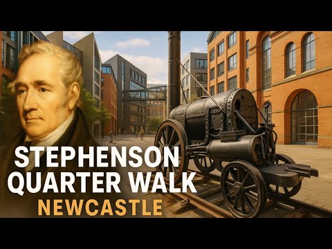 تور پیاده روی در محله استفنسون نیوکاسل میراث تاریخی و معماری مدرن