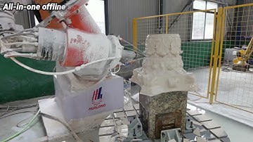 7 Axis Robot Sculpture carving machine