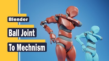 [Blender]How to replace a ball joint with a mechinal joint and preseve the animation on it