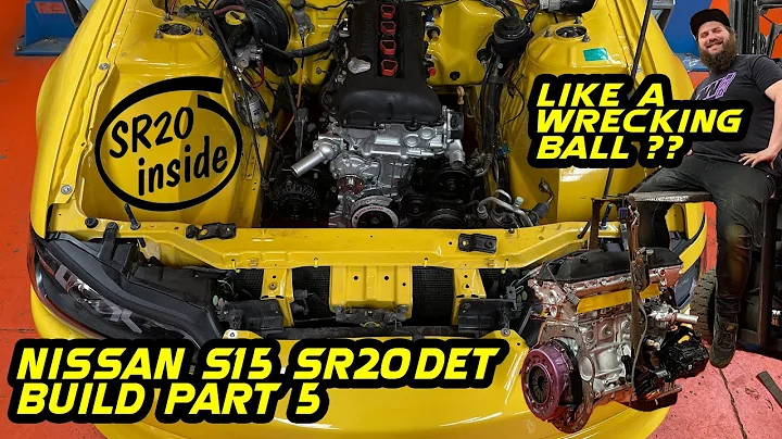 Starkeys Nissan S15 SR20DET build Part 5 - Get in the hole!