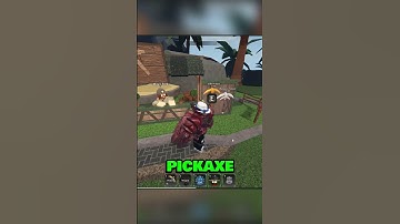 Pickaxe progression guide #theforge #roblox