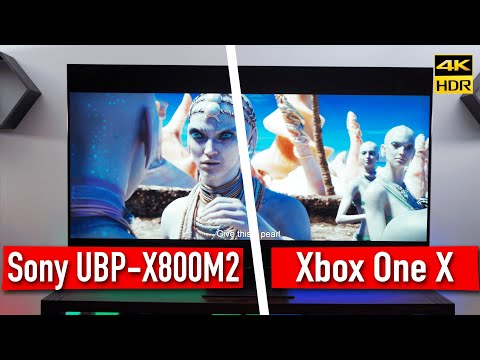 Are Consoles finally good 4K UHD Blu-ray Players? | Xbox One X vs Sony UBP-X800M2 [4K HDR]