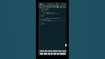 “File Input in HTML 📁✨ Live Example!” #html #css3 #coding #webdev #shorts #ytshorts
