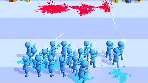 Gun Clash 3D Gameplay (İOS Android)Walkthrough Part 1 Level 1 - 7