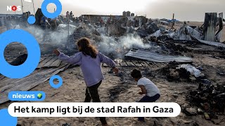 Israël beschiet tentenkamp, tientallen doden