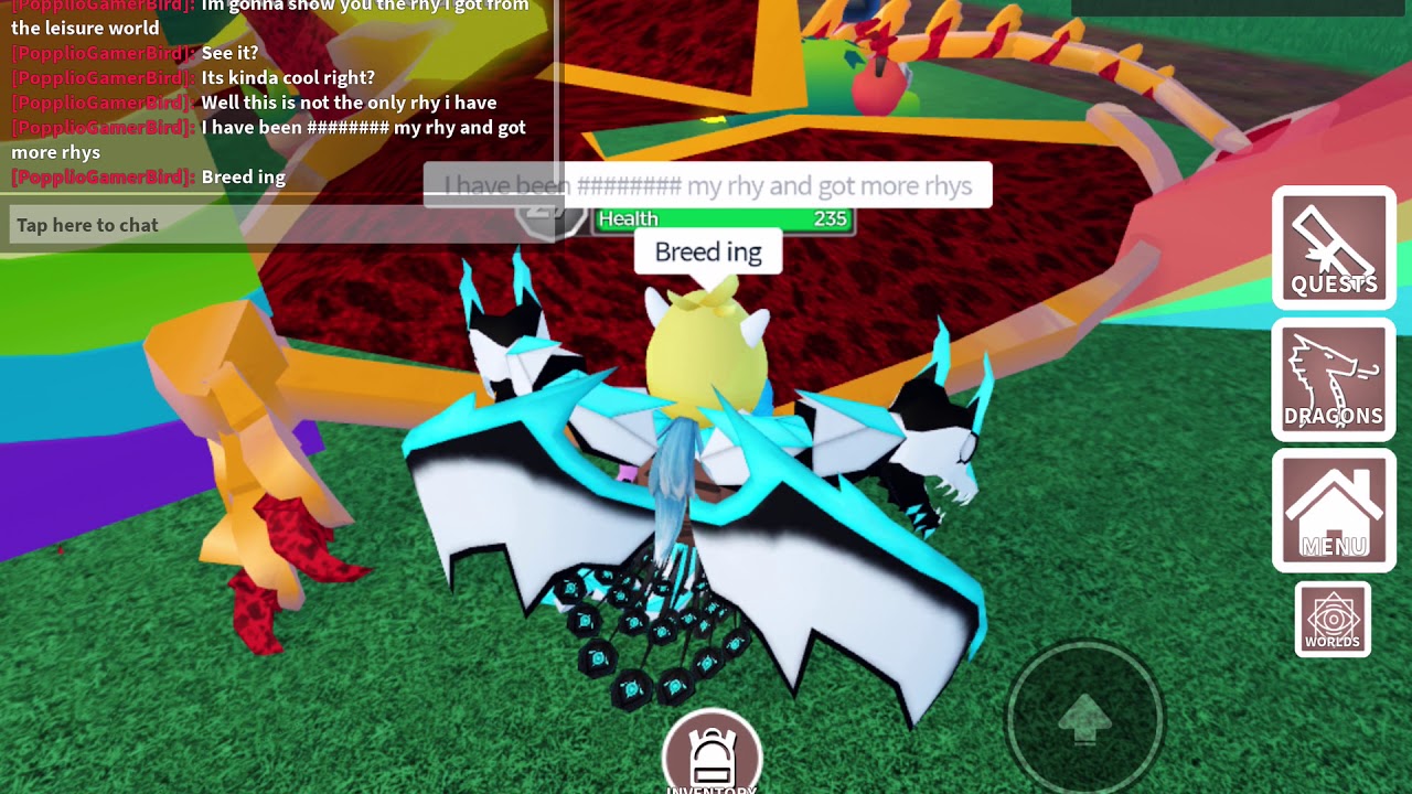 I got rhyndac! - Roblox dragon adventures prehistoric update