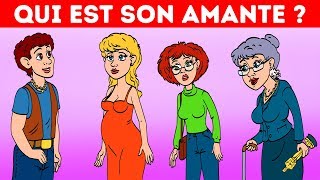 15 DEVINETTES AMOUREUSES ET DE LOGIQUE ! LES MEILLEURS JEUX INTELLECTUELS😎