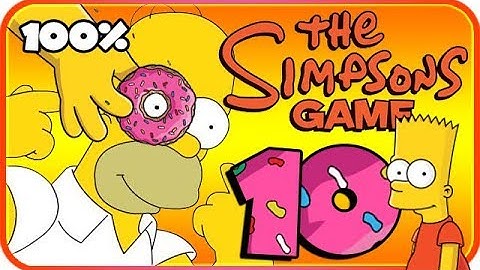 The Simpsons Game Walkthrough Part 10 - 100% (X360, PS3, PS2, Wii, PSP) Bargain Bin