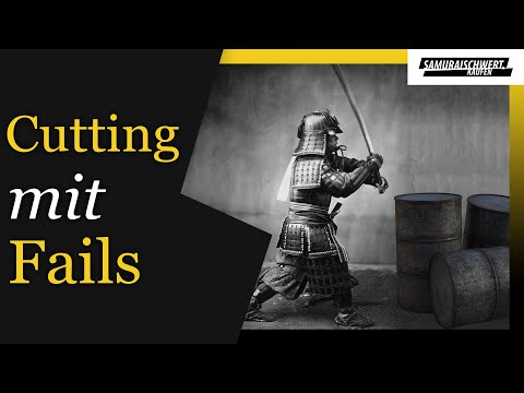 Tameshigiri für Dummies - Fails bei Schnittübungen mit Samurai Schwert