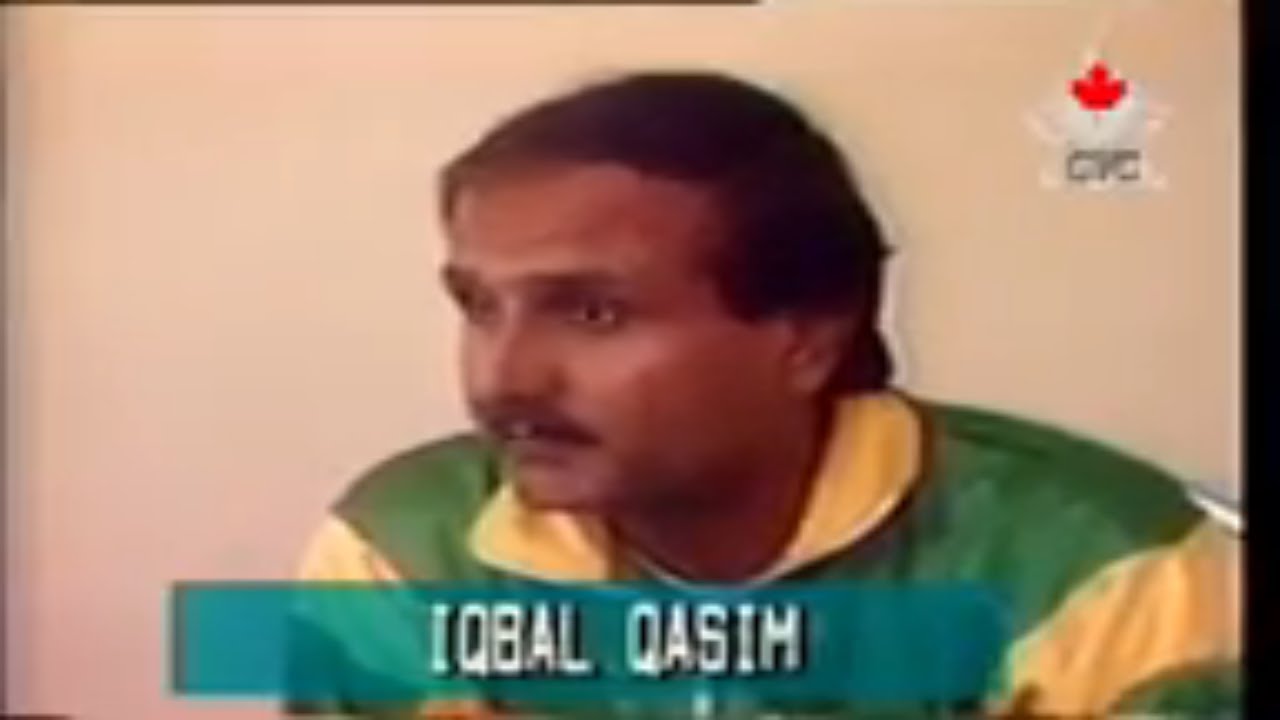 Iqbal Qasim Praises Imran Khan During  Bengaluru Test Victory vs India 1987