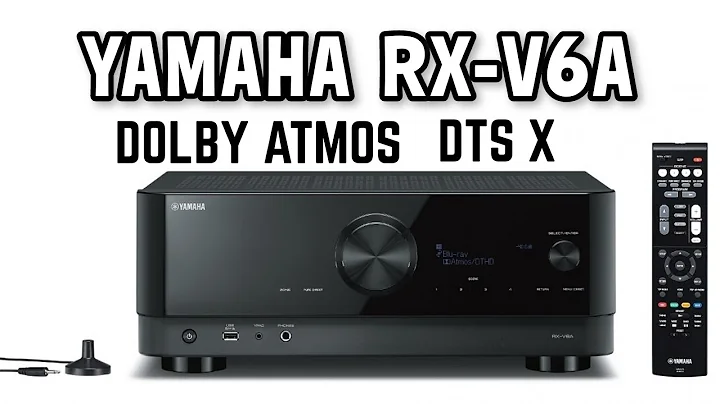 YAMAHA RX-V6A 7.2CH DOLBY ATMOS AV RECEIVER (Unboxing/Testing)