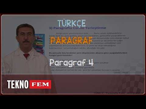 YGS-LYS TÜRKÇE - Paragraf 4