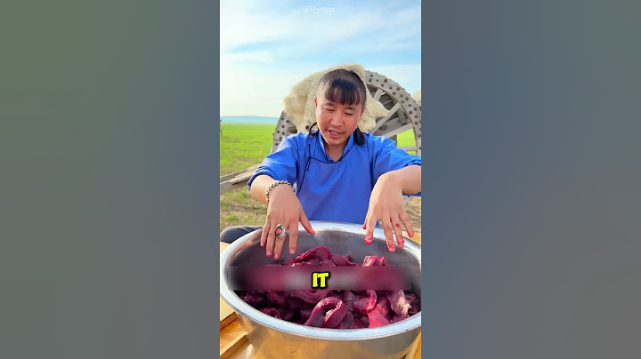 These Mongolians Eat Like Crazy
